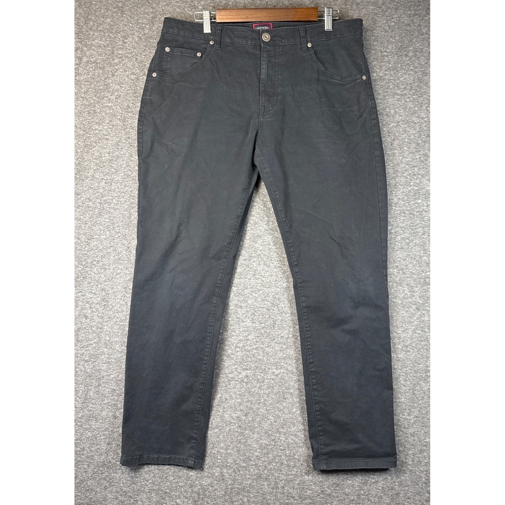 UNTUCKit Don Santiago Straight Fit Black Mens Jeans 36 X 30 Cotton Academia EUC‎